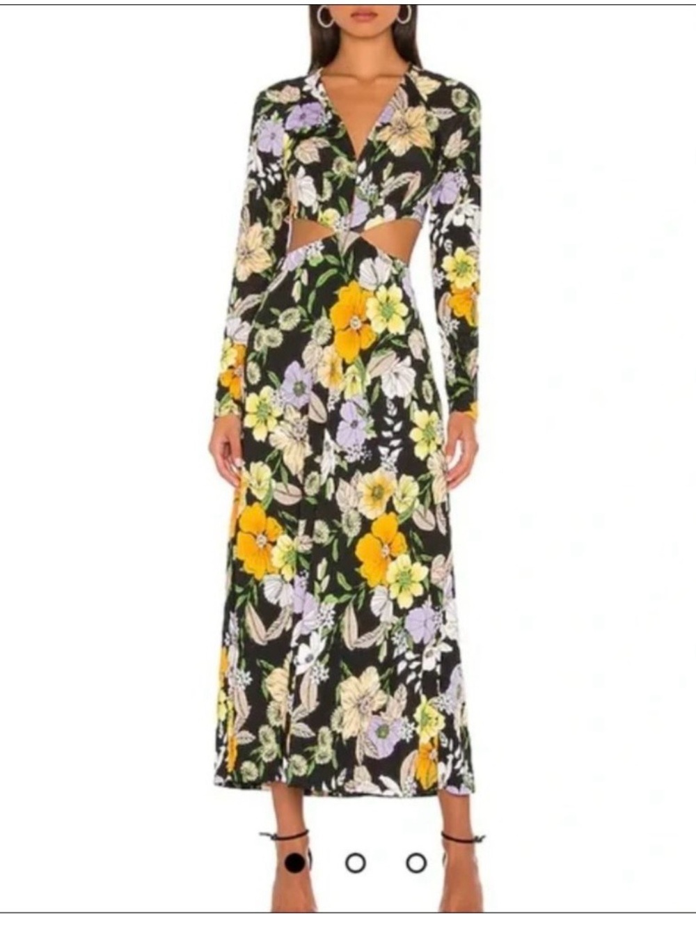 AFRM Assi cutout Dress